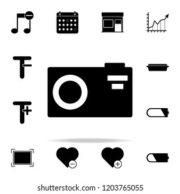 photo camera icon. web icons universal set for web and mobile