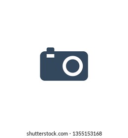 Photo camera icon for web and mobile