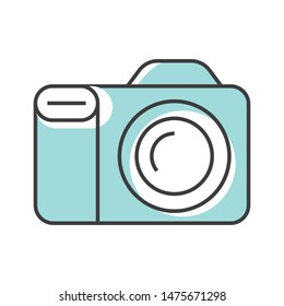 photo camera icon for web and mobile 