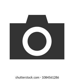 Photo camera icon,capture vector,shoot sign isolated on white background, simple illustration for graphic design, web and mobile platforms.