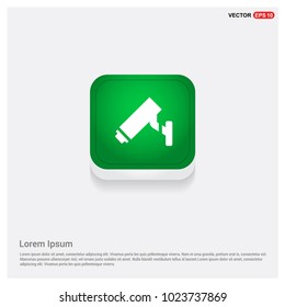 Photo camera iconGreen Web Button