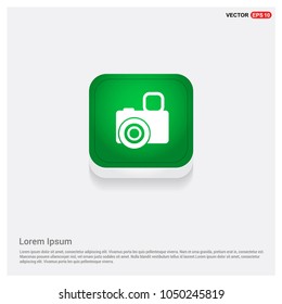 Photo camera iconGreen Web Button