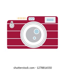 photo Camera icon-lens symbol-photography illustration-capture illustration-flash vector