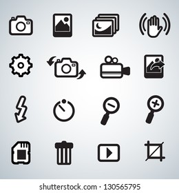 photo and camera icons