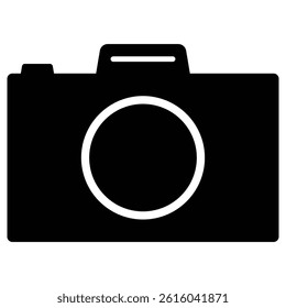 Photo camera icons. Photography symbol. Photographing sign. Isolated vector illustration.