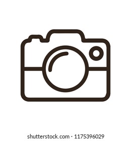 Photo camera icons sign - for stock