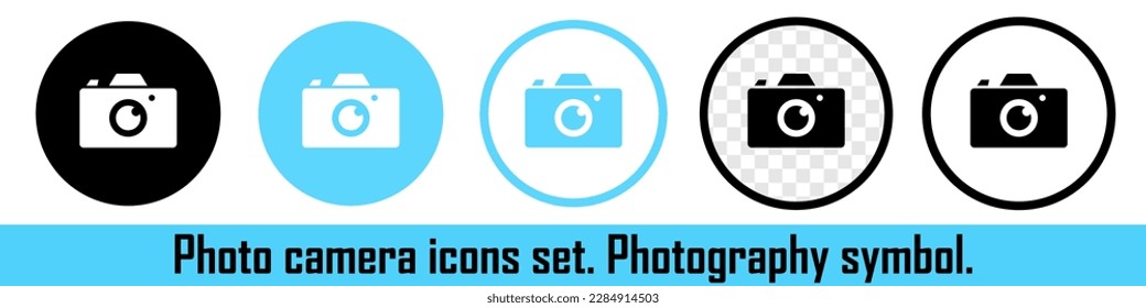 Cámara fotográfica. Inserta la foto. Sube la foto. La cámara. Equipo fotográfico. Vector