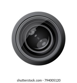 Photo camera lens