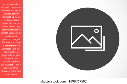 Photo Camera line icon, Photo Camera line icon Modern sign for mobile interface, vector graphics, Photo Camera line icon a linear pattern on a white background, Photo Camera line icon