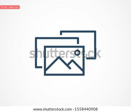 Photo Camera line icon, Photo Camera line icon Modern sign for mobile interface, vector graphics, Photo Camera line icon a linear pattern on a white background, Photo Camera line icon