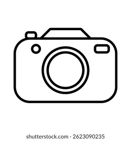 Photo Camera Line Icon. Vector eps 10