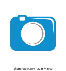 photo camera logo icon template