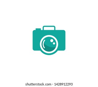 Photo camera logo vector design 