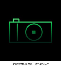 photo camera nolan icon. Simple thin line, outline vector of internet things icons for ui and ux, website or mobile application