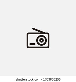 photo camera outlined tool icon vector illustrator sign