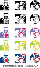 photo camera part 5, vector