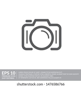 photo camera photography icon vector simple white