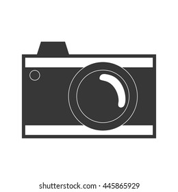 photo camera photography lens vector illustration picture