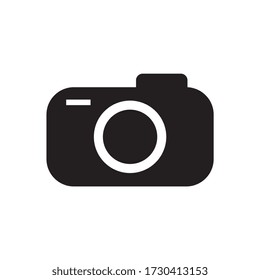 Signo de cámara fotográfica, símbolo, pictograma vector
