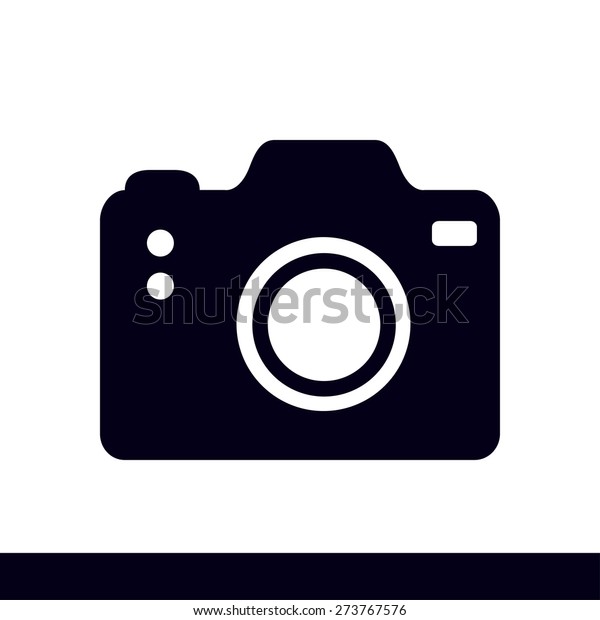 Photo Camera Simbol Dslr Camera Sign Stock Vector (Royalty Free ...