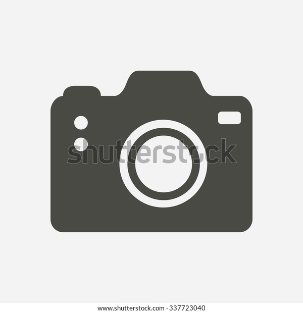 Photo Camera Simbol Dslr Camera Sign Stock Vector (Royalty Free ...