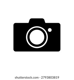 Photo camera  -  simple vector icon