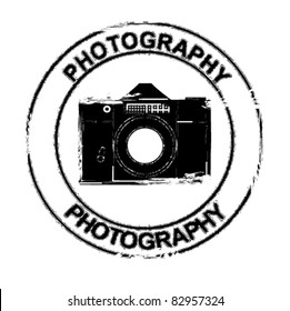 Photo Camera Stamp