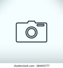 photo camera vectoe icon