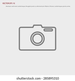 photo camera vectoe icon