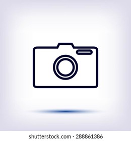 photo camera vectoe icon