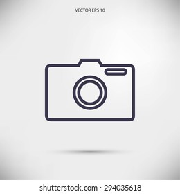 photo camera vectoe icon