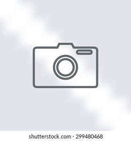 photo camera vectoe icon