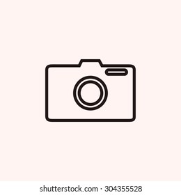 photo camera vectoe icon