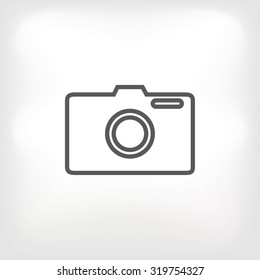 photo camera vectoe icon