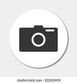 photo camera vectoe icon