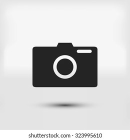 photo camera vectoe icon