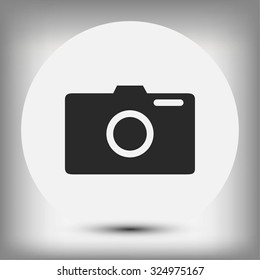photo camera vectoe icon photo camera vectoe icon