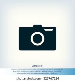 photo camera vectoe icon