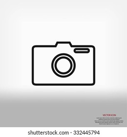 photo camera vectoe icon