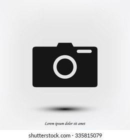 photo camera vectoe icon