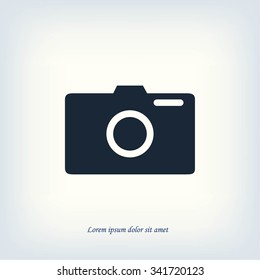 photo camera vectoe icon