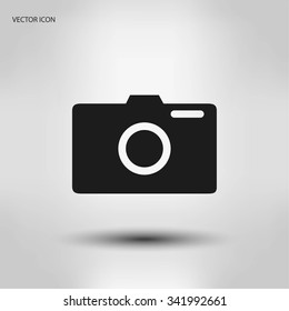 photo camera vectoe icon