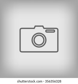 photo camera vectoe icon