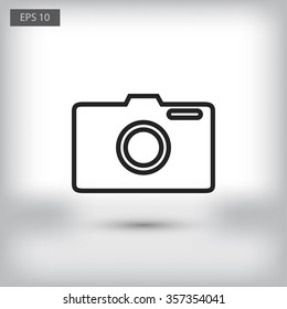 photo camera vectoe icon