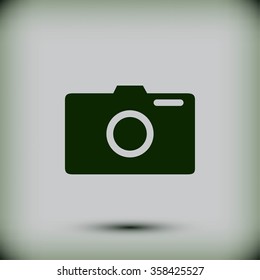 photo camera vectoe icon