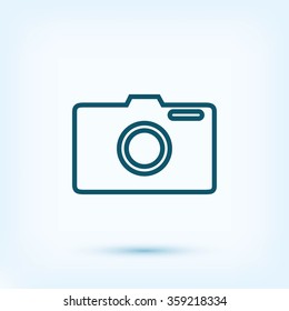 photo camera vectoe icon