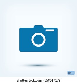 photo camera vectoe icon
