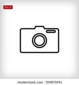 photo camera vectoe icon