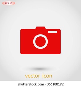 photo camera vectoe icon