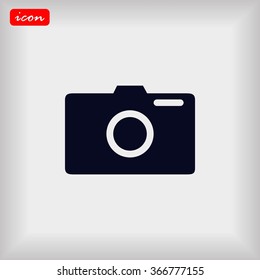 photo camera vectoe icon
